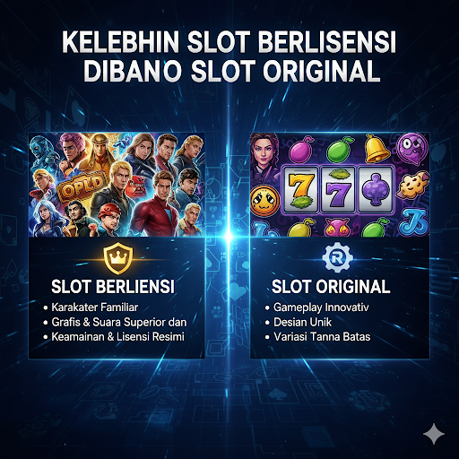 Kelebihan Slot Berlisensi Dibanding Slot Original